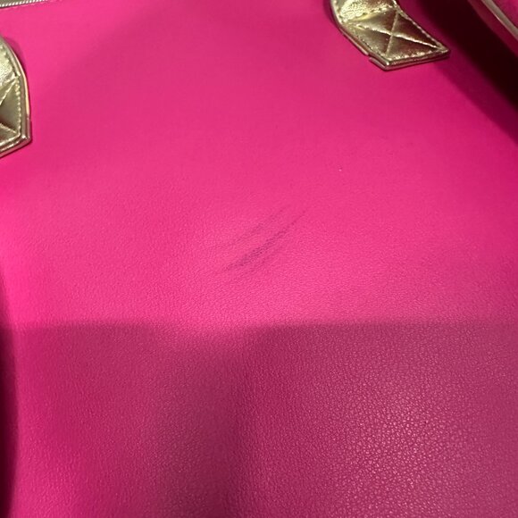 Juicy Couture Mini Duffle Pink & Gold W/Tag (Minor Scuffs) - Picture 12 of 16